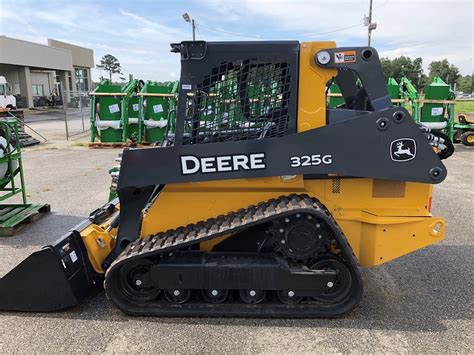 john deere skid steer with tracks specs|john deere 325g track size.